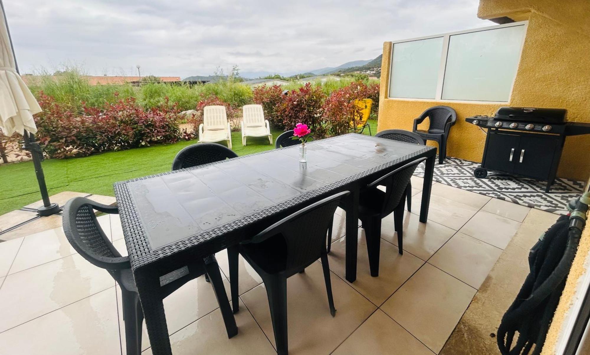 La Belle Vie F4 Bord De Plage Avec Jardin Calcatoggio  Exterior photo